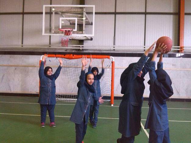 آماده سازی تیم بسکتبال جهت مسابقات جام فجر
