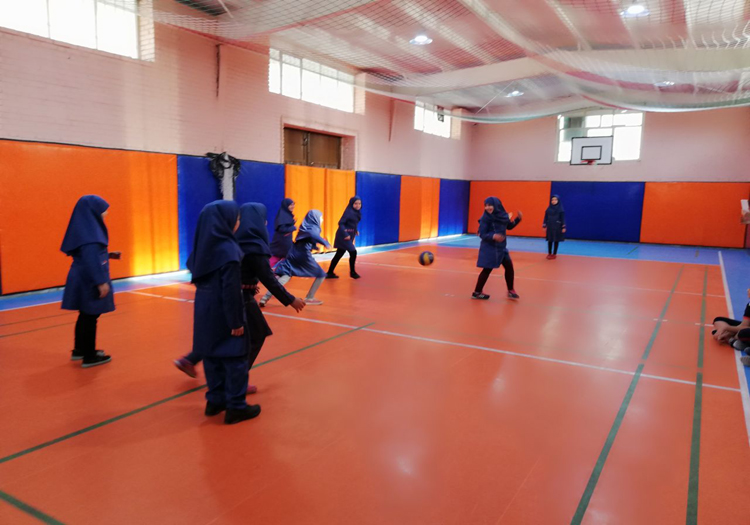 شروع تمرینات داژبال ویژه مسابقات جام فجر – دبستان دخترانه شماره ۲ مشهد